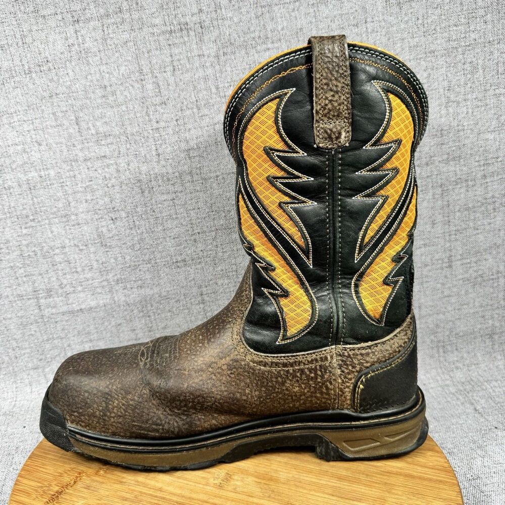 Ariat Intrepid VentTEK Composite Toe Leather Work Boots Men's 11.5 EE - Picture 5 of 10